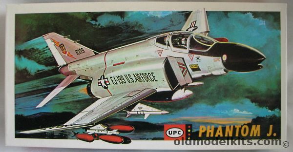 UPC 1/72 McDonnell Douglas F-4K Phantom II - F-4B USS Forestal VF-74 / USAF FJ-445 / US Marines VMFA-542- (ex Hasegawa), 5084-100 plastic model kit